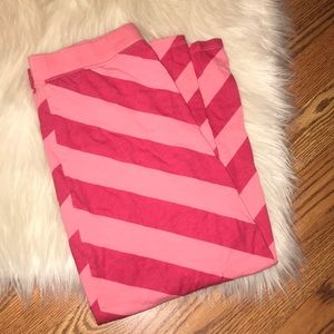 Girls chevron maxi skirt